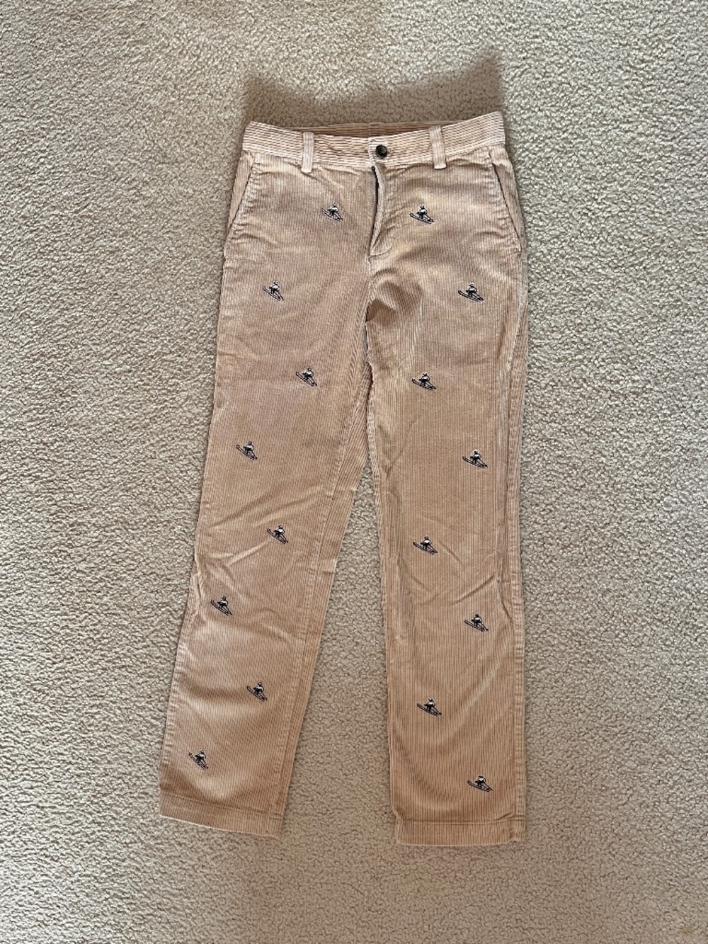 Brooks Brothers Boys Pants Corduroy Khaki